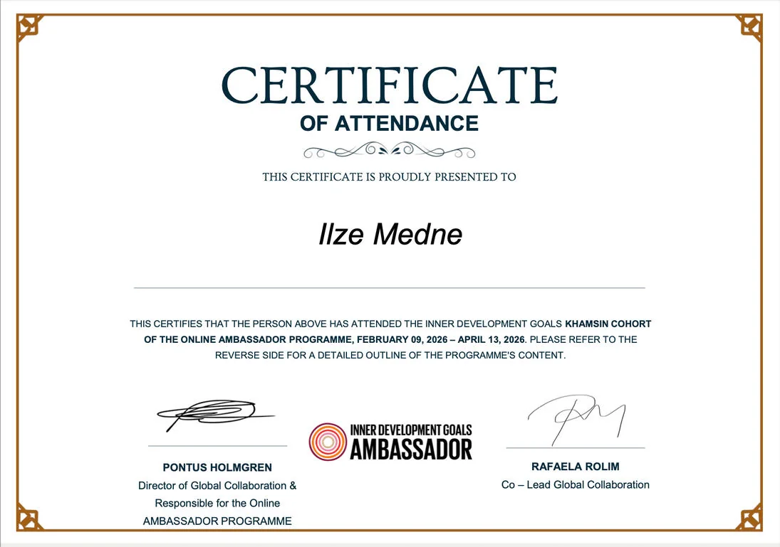 Inner Development Goals Ambassador
